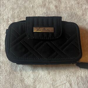 Vera Bradley Black Quilted Wallet